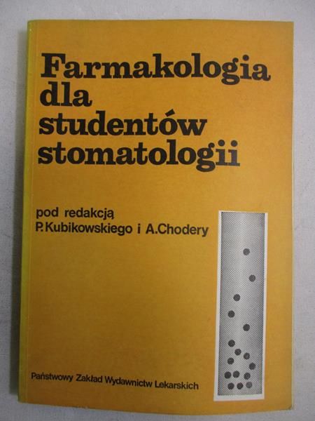 Kubikowski P. - Farmakologia dla studentów stomatologii