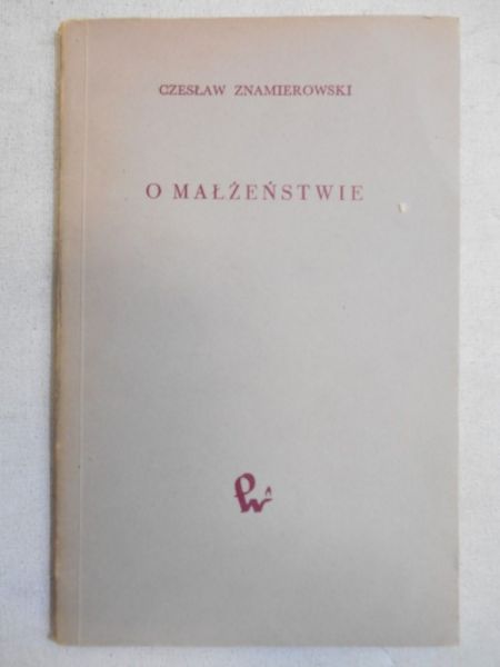 O małżeństwie
