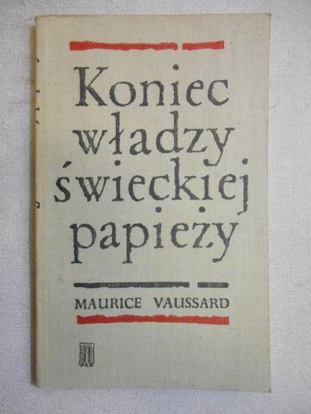 Koniec władzy świeckiej papieży