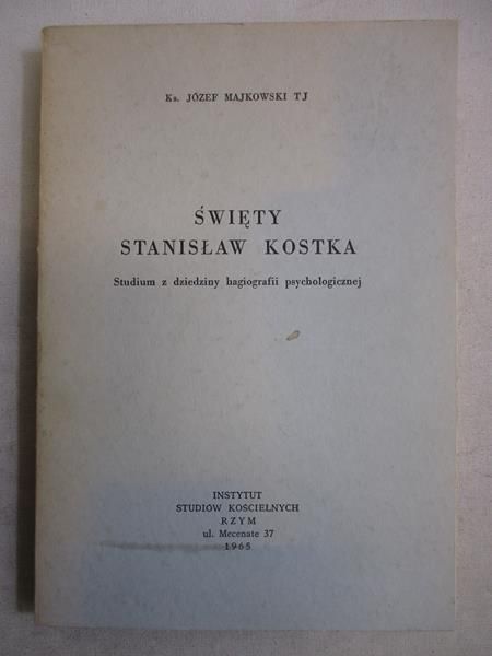 Swięty Stanisław Kostka