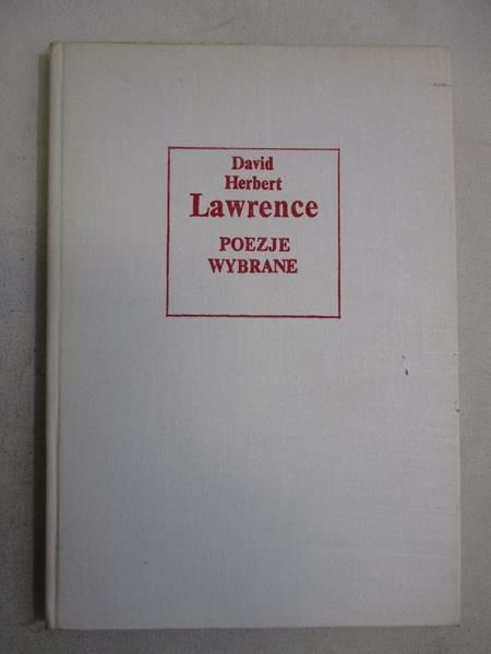 Poezje wybrane
