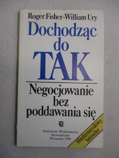 Fisher Roger - Dochodząc do TAK