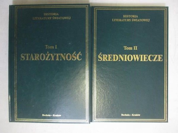 Historia literatury światowej, tom I-II - Starożytność / Średniowiecze