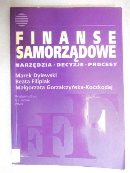 Dylewski Marek - Finanse samorządowe