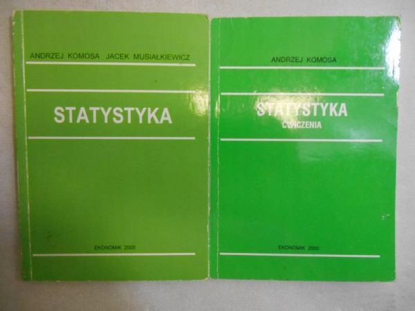 Statystyka, podręcznik i ćwiczenia