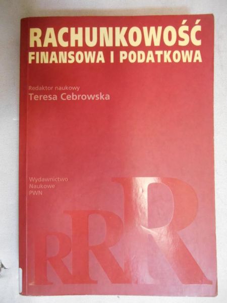 Rachunkowość finansowa i podatkowa