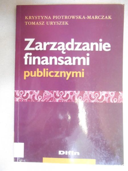 Zarządzanie finansami publicznymi