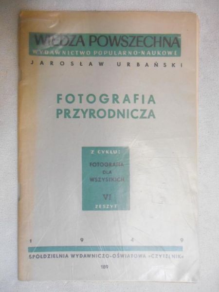 Fotografia przyrodnicza, 1949 r.