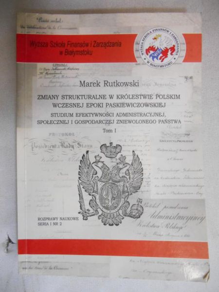 Zmiany strukturalne w Królestwie Polskim wczesnej epoki paskiewiczowskiej. t. 1