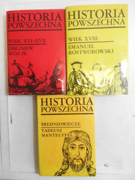Historia powszechna, 3 tomy