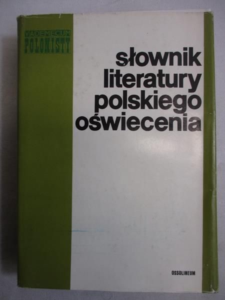 Słownik literatury polskiego oświecenia