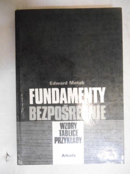 Motak Edward - Fundamenty bezpośrednie