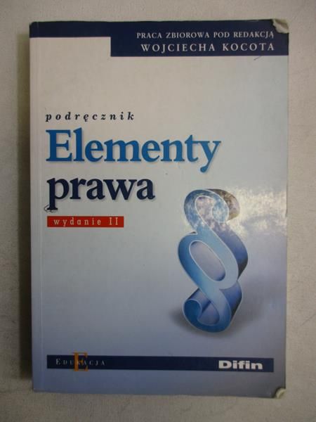 Elementy prawa