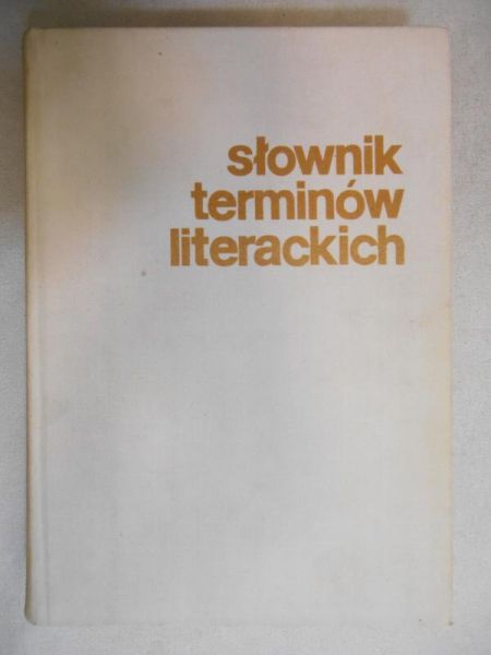Głowiński Michał - Słownik terminów literackich