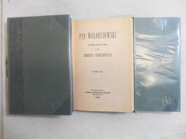 Pan Wołodyjowski, Tom I-III, Reprint 1888 r.