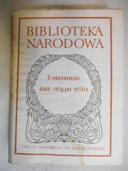 Średniowieczna pieśń religijna polska