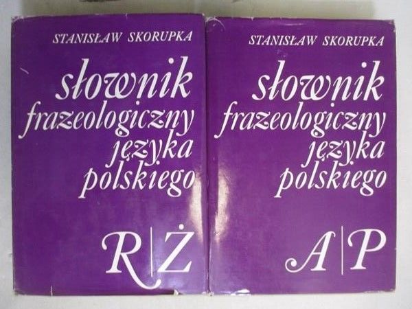 Słownik frazeologiczny języka polskiego, Tom I-II