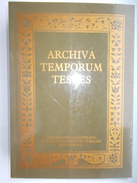 Archiva temporum testes