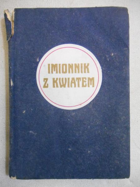Imionnik z kwiatem