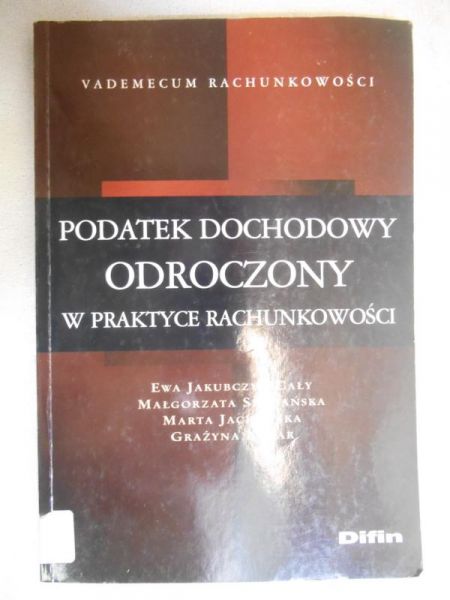Podatek dochodowy odroczony