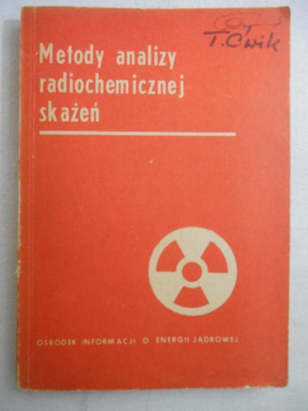 Metody analizy radiochemicznej skażeń