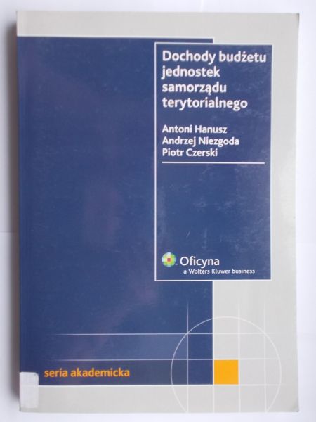 Hanusz Antoni - Dochody budżetu jednostek samorządu terytorialnego