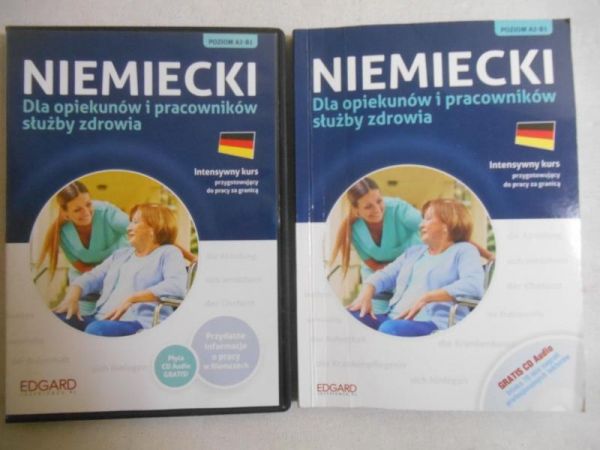 Niemiecki dla opiekunów i pracowników służby zdrowia+CD