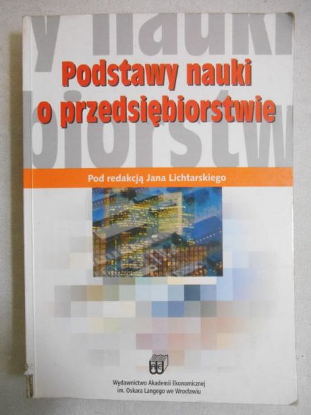 Podstawy nauki o przedsiębiorstwie
