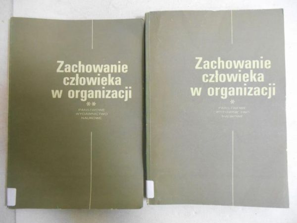Zachowanie człowieka w organizacji, Tomy I i II