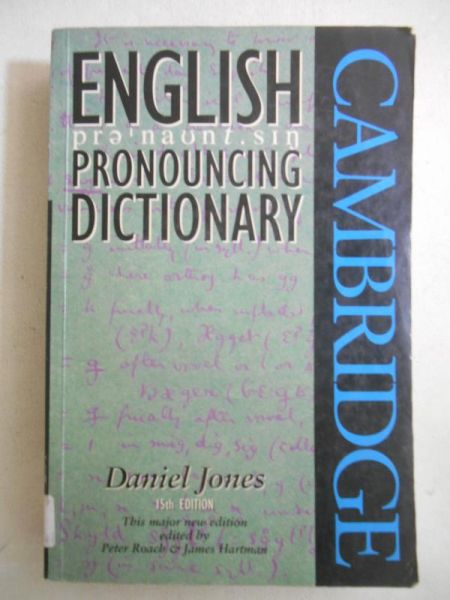 Jones Daniel - An English Pronouncing Dictionary