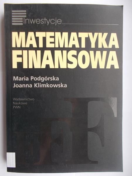 Matematyka finansowa