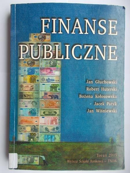 Głuchowski Jan  - Finanse publiczne