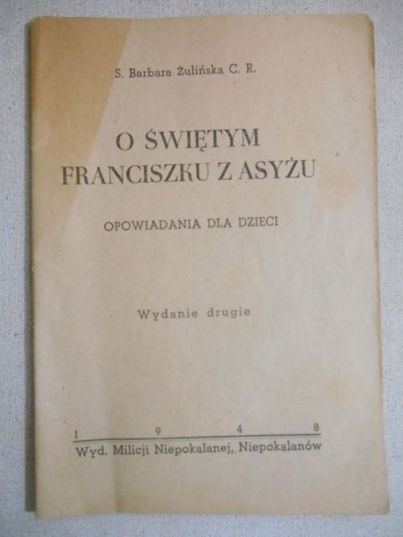 O świętym Franciszku z Asyżu,1947r.
