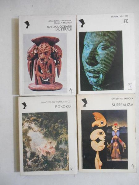 Janicka K. / Tomkiewicz W. / Buhler A. / Willett F. - Surrealizm / Rokoko / Sztuka Oceanii i Australii / Ife