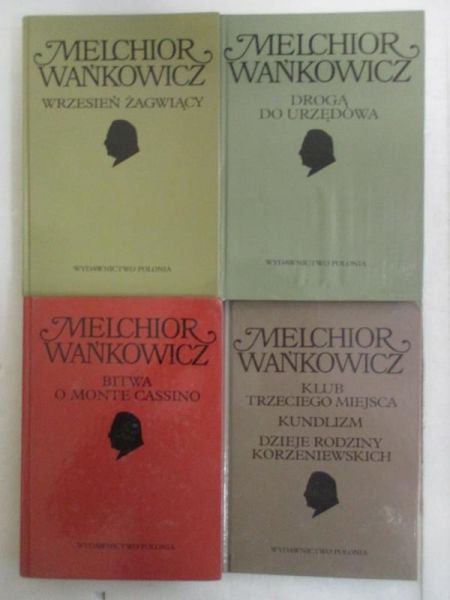 Dzieła emigracyjne -zestaw 4 książek