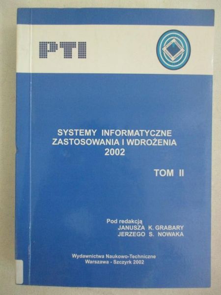 Systemy informatyczne, zastosowania i wdrożenia 2002