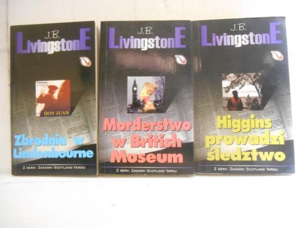Livingstone J. B. - Higgins prowadzi śledztwo / Zbrodnia w Lindenbourne / Morderstwo w British Museum