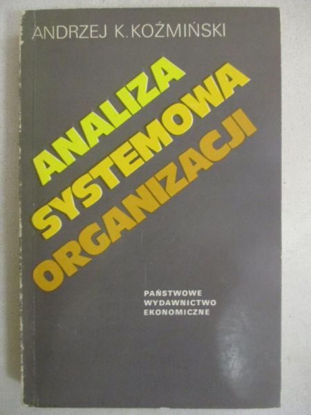 Analiza systemowa organizacji