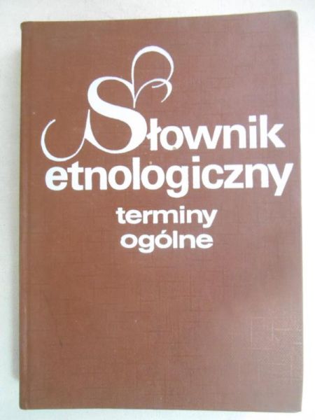 Słownik etnologiczny