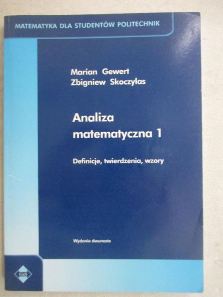 Analiza matematyczna 1