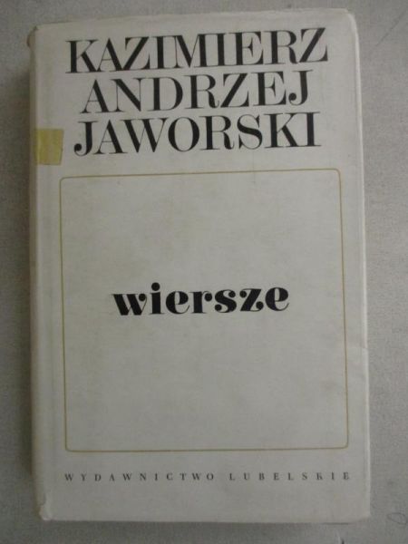 Jaworski Kazimierz Andrzej - Wiersze