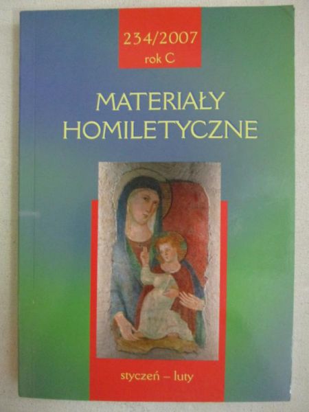 Materiały homiletyczne 234/2007, rok C