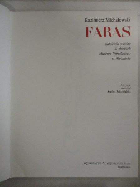Michałowski Kazimierz - Faras