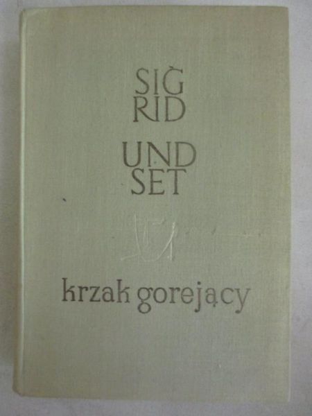 Undset Sigrid - Krzak gorejący
