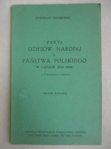Zarys dziejów narodu i państwa polskiego w latach 1914-1939