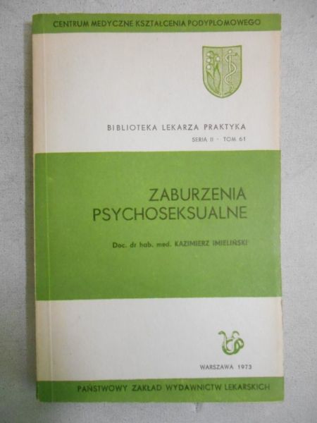 Imieliński Kazimierz - Zaburzenia psychoseksualne
