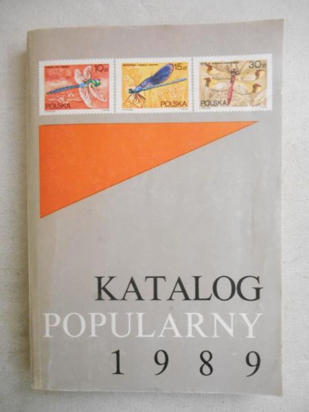 Katalog popularny znaków pocztowych ziem polskich 1989