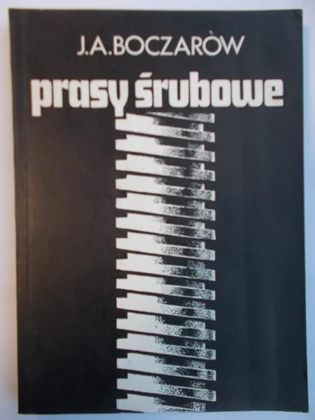 Prasy śrubowe