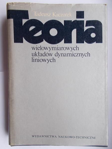 Teoria wielowymiarowych układów dynamicznych liniowych