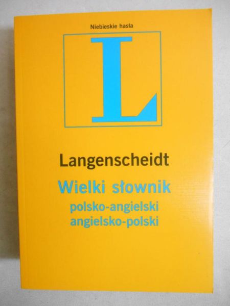 Słownik kieszonkowy polsko-angielski, angielsko-polski, Langenscheidt